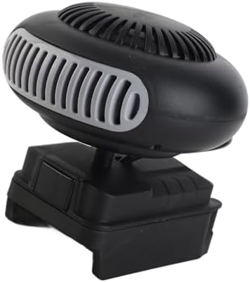 AUNMAS 170W Portable Space Heater with Thermostat, Compact Electric Heater for Indoor Use, Compatible with 20V MAX Batteries (DCB201, DCB203, DCB204, DCB206, DCB207, DCB208)