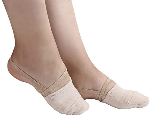 Knitted Half Sole Toe Shoes Socks for Professional Rhythmic Gymnastic Competition or Ballet Dance2