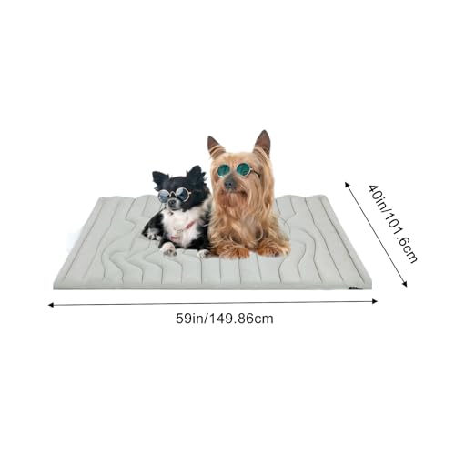 Tapis de refroidissement pour chiens et chats lavable en machine pour lit et voiture - 7
