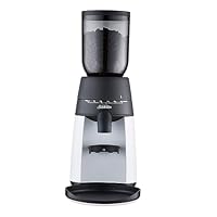 Sunbeam EM0440 GrindFresh Conical Burr Coffee Grinder, 25 Grind Settings, Direct to Handle Grinding, 250g Bean Hopper, for Espresso, Filter, Turkish Coffee and More, Grey/White