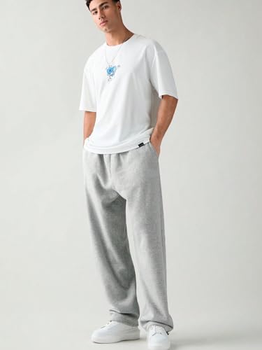 Image of dockstreet Men's /Unisex || Open Bottom || Stretchable || Drawstring Bottom Drawstring Pure Cotton Stretchable Baggy Jogger Pants