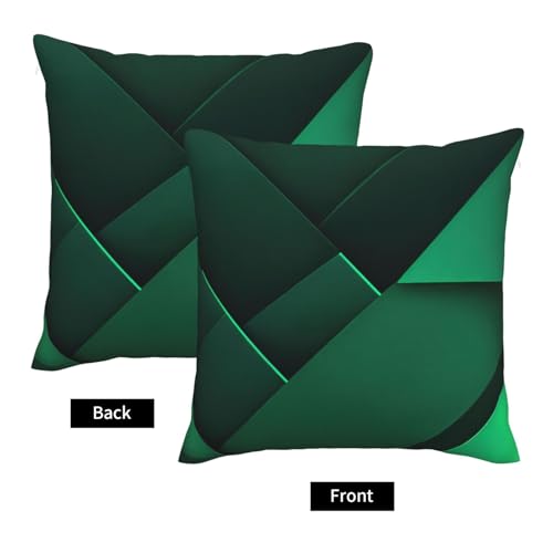 Housse de coussin noir et doré géométrique EdWal lot de 2 - 4