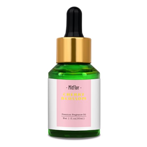 Image of MitFlor Cherry Blossom Fragrance Oil 30ml, for Diffuser, Soap Candle Making | IFRA Certified, Floral Scents
