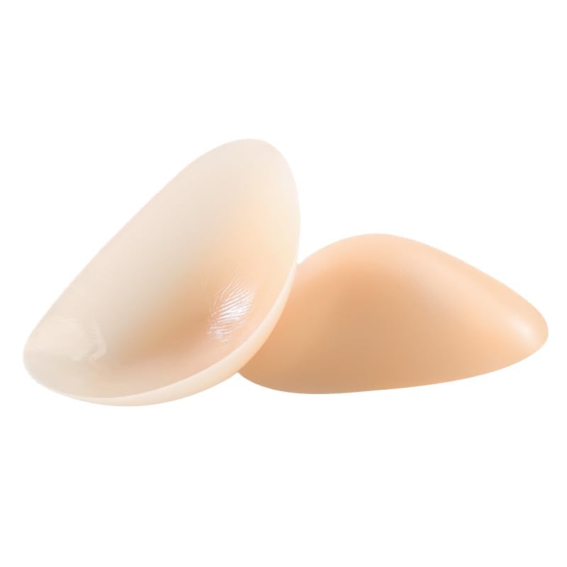 Joteisy Silicone Shoulder Pads for Women's Dresses Soft, Reusable Push-Up Enhancers, for a Perfect Fit and Stylish Look 1 Pair (Nude, Enhanced Lift) - Image 2