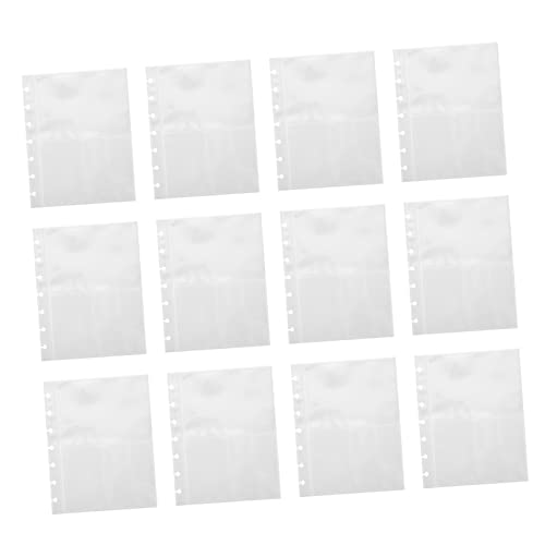 SOLUSTRE 25pcs Transparent Photo Album Sleeves and Lightweight Protective Covers for Photos and Cards for Organizing and Storing Memories