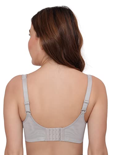 Image of PLUMBURY Nylon Blend Full Support Minimizer Everyday Bra For Women Full Coverage | Wireless| Padded With Seamless Soft Cups