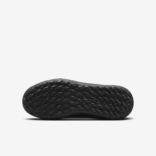 Nike Jr. Phantom GX 2 Club Little/Big Kids' TF Soccer Shoes (FJ2604-002, Black/Deep Jungle/Black) Size 5.52