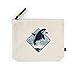 Lantern Press Orca Whale Jumping, Contour (100% Cotton Canvas Travel Accessory Go Bag)