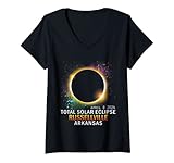 Photo Gallery donna eclissi solare totale di russellville arkansas 8 aprile 2024 maglietta con collo a v Photo Gallery donna eclissi solare totale di russellville arkansas 8 aprile 2024 maglietta con collo a v