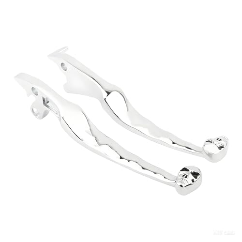 Manetas calavera cromadas Suzuki Intruder 800 1400 1500 palanca de freno y embrague custom 2