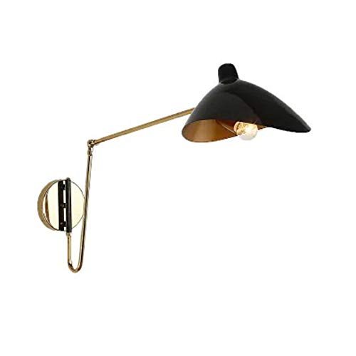 Lámparas de pared AMUCK luz de noche plegable para leer en el dormitorio y la sala