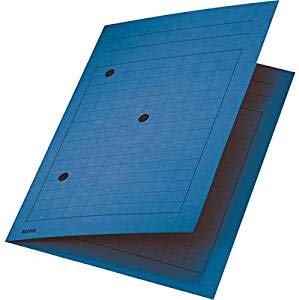 LEITZ Umlaufmappe, DIN A4, Manilakarton 320 g/qm, blau 50 Stück
