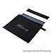 JJC 3-in-1 Pack A4 Size PVC Water Resistant Photography Color Balance Card, 18% Neutral Grey Card X 1 + Black Card X 1 + White Balance Card X 1, Size: 10 x 8 inch / 254 x 202mm