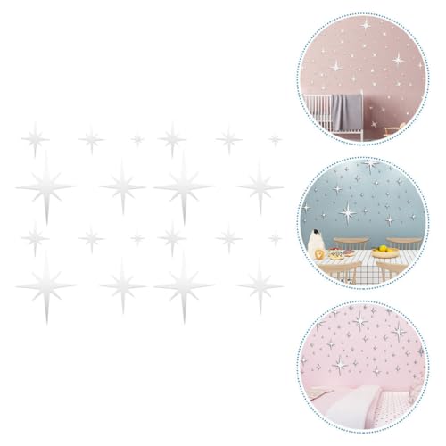 Adhesivo de Pared Espejo Acrílico Silver Beaupretty 15x15cm miniatura 6