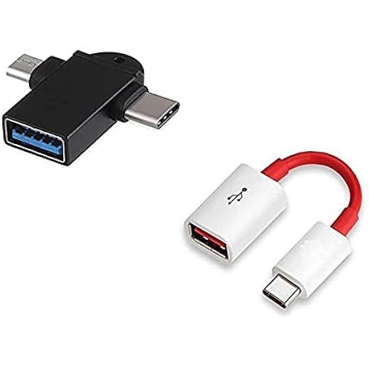 BLAXSTOC OTG Adapter 2in1 USB 30 Female to Micro-USBConnecto
