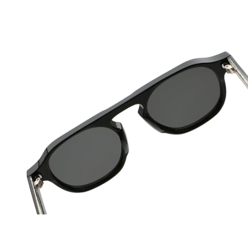 Round Frame Sunglasses Women Retro Men Cp Acetate Uv4004
