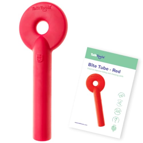 Bite Tube Red for Jaw Strength