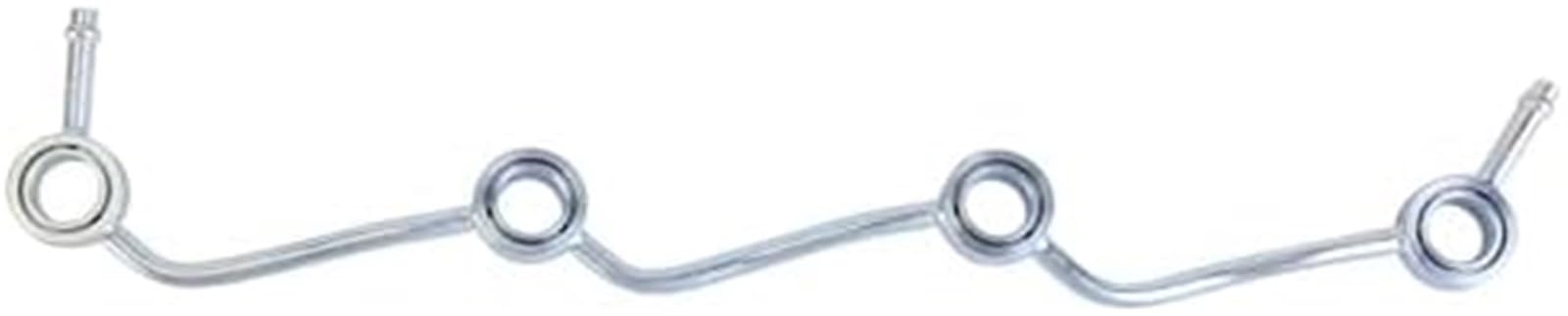 Tubo di ritorno for iniettore di carburante, compatibile con motori Kubota D905, D1005 e D1105, sostituisce 16271-42502. Tubo di ritorno del carburante