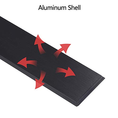 KWOKWEI Lampada LED per acquario con luce bianca e...