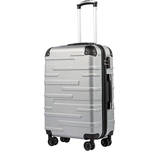 COOLIFE Valise Grande Taille Grand Chariot Rigide...