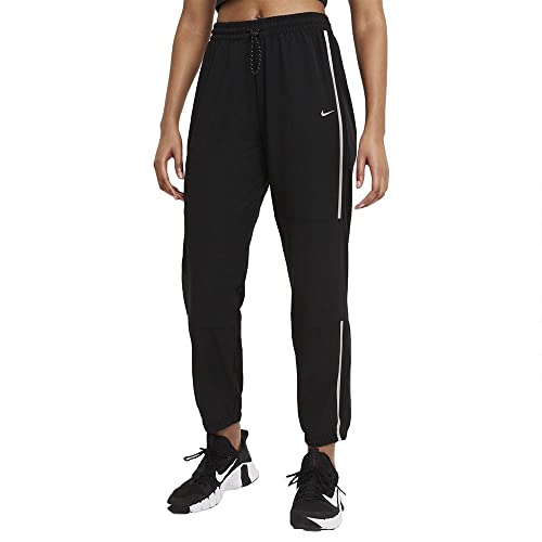 Nike DA0522-010 W NP CLN Pant Woven SP Pants Womens Black/(metallic Silver)...