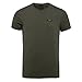 Produktbild PME Legend Herren Rundhals T-Shirt Cold DYE Regular Fit Schwarz Weiss Grün Blau, Größe:XL, Farbe:Beluga 8039