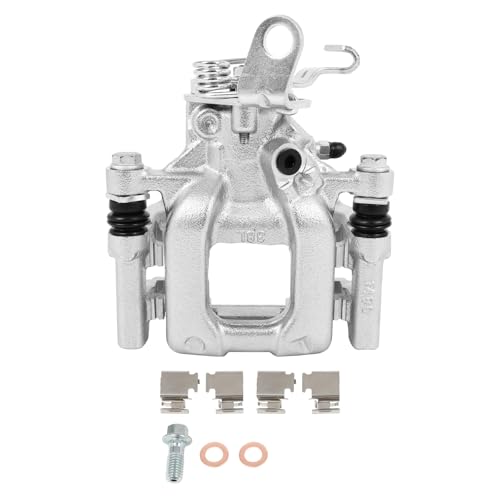 Image of SCITOO Rear Left Brake Caliper With Bracket 19B6384 Compatible For Audi For A3 / For A3 Quattro, For VW For TYPE 1 / For Eos /For Golf /For GTI /For Jetta /For Passat