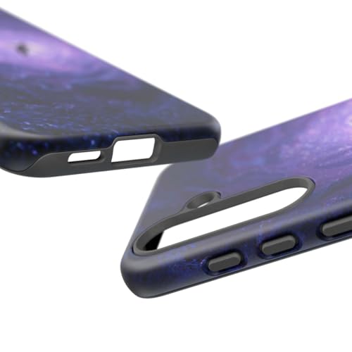 Carcasa Samsung S25 túnel cósmico tentáculos funda mate 3