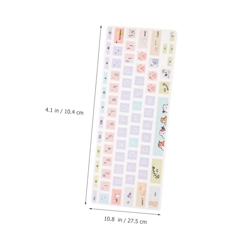Funda de teclado para HP con diseño protector ultra delgado resistente al polvo 2