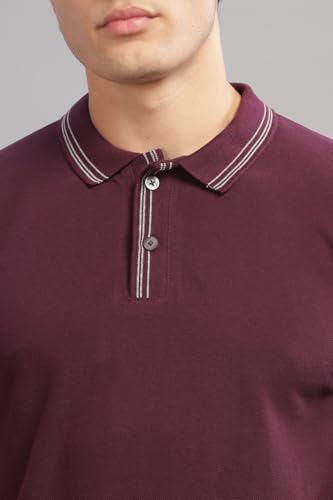 Image of ADRO Polo T Shirt for Men | Black Polo T-Shirt | 100% Cotton Polo Tshirt | Regular Fit Polo| Available in Plus Size Polo