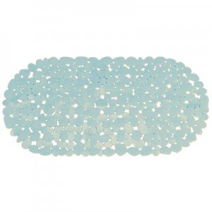 Preisvergleich Produktbild MSV Badewannenmatte, Blau, 12 cm cm