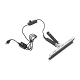 12 Inch Hand Held Sealing Machine - 7 Adjustable Temperature Gears Heat Crimp Sealer, 110V Impulse Mylar Bag Sealer for Bags, Commercial Use, Lightweight 3.42 lbs (12 Inch)