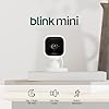 Blink Mini – Compact indoor plug-in smart security camera, 1080p HD video, night vision, motion detection, two-way audio, easy set up, Works with Alexa – 2 cameras (White)