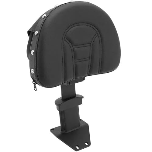 Dossier Conducteur Noir et Porte-Bagages Réglable pour Moto Goldwing GL1800 2018-2023