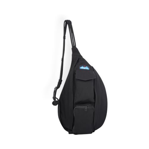 Image of KAVU Mini Rope Bag, Cotton Canvas Crossbody Sling for Travel
