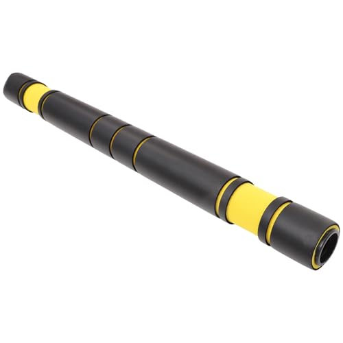 YARNOW Barra de Conexión para Mancuernas de Acero de 50 CM Conector Amarillo para Equipo de Levantamiento de Pesas Accesorio Fitness para Entrenamiento de Brazos y Espalda