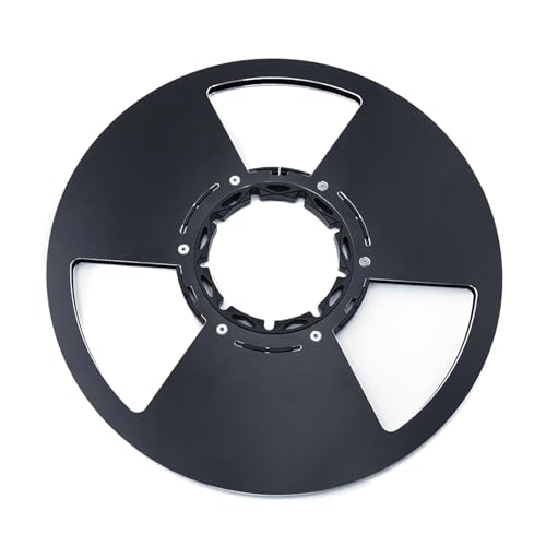 Bobina de grabadora de aluminio de 10 pulgadas para cinta magnetofónica vacía 6