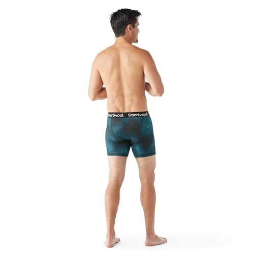 Image of Smartwool Men's Merino Print Boxer Brief Boxed