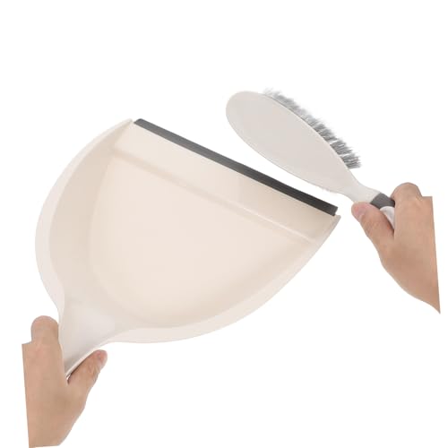 LIGIGWASH Mini Besen und Kehrschaufel Set mit Steifen Borsten für Effektive Reinigung von Haustierhaaren und Schmutz Platzsparend und Tragbar für Boden Desktop und Kleine Räume – Bild 4