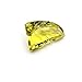 Natural Lemon Quartz Leaf Shape Carving Loose Gemstone 1 Pcs 13 * 18 MM 12 CT