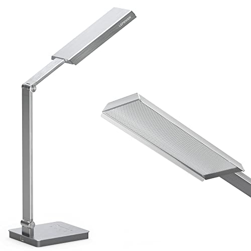 LEPOWER LED Desk Lamp - 900LM Touch Control Light with Dual USB Ports, 50 Dimmable Modes & Timer for Home, Office, Study, Dorm
