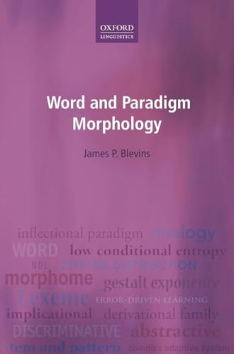 Word and Paradigm Morphology view 2