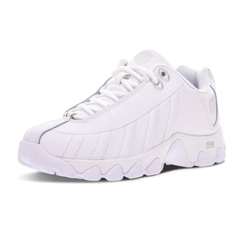 Image of K-Swiss Women's ST329 CMF Sneaker, Wide Tennis Walking Leather Shoes