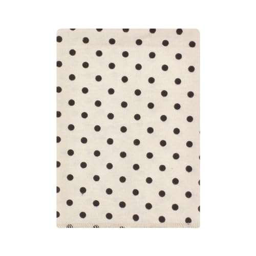 Image of Hudson Baby Unisex Baby Cotton Flannel Burp Cloths Bundle, Neutral Pink Floral, One Size