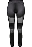 Heiße Frauen Leggings mit raffinierten Mesh-Einsätzen