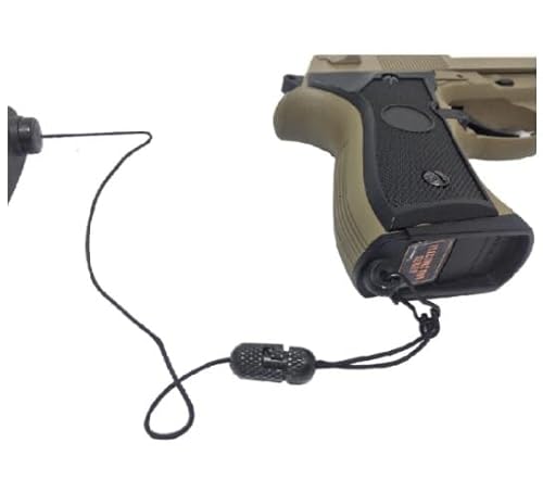 Fiel Retrátil Liso Bélica PRETO