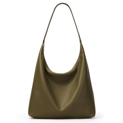 KALIDI Vegan Leather Hobo Work Bag