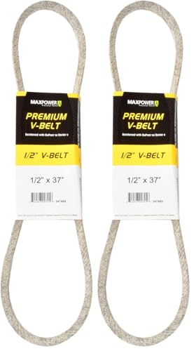 Courroies renforcées au Kevlar 347480 MAXPOWER à haute résistance thermique