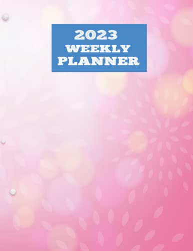 2023 weekly planner: 120 page weekly planning book. It is submerged by 8.5×11.