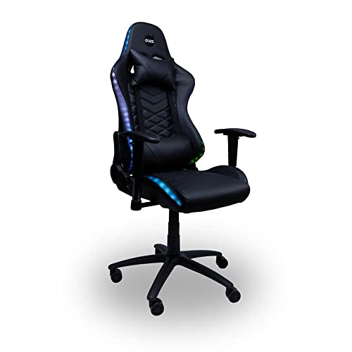 Cadeira Gamer Dazz Galaxy Thunder RGB Com Apoio de Braço - Preto glide